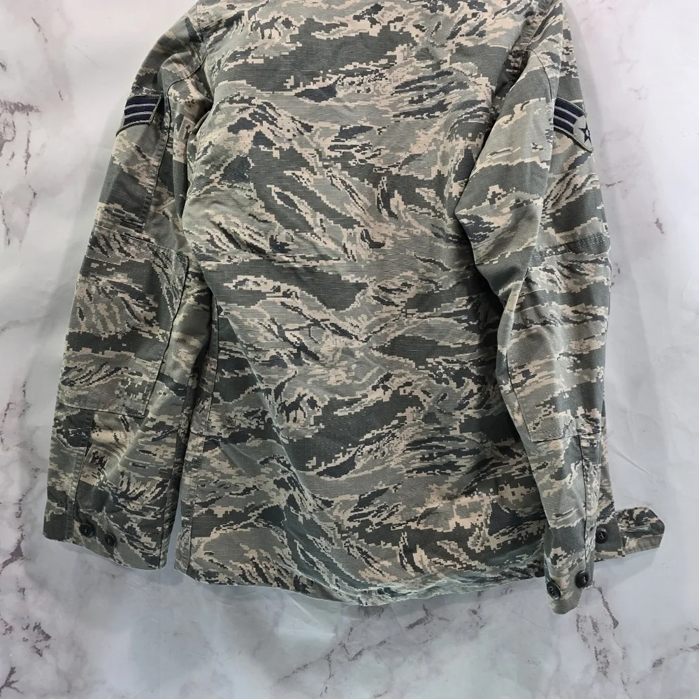 Military Jacket 36L Small Medium Digital Camo Desert Top Shirt Air Force Assault